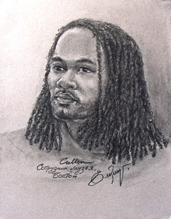 П. Ёлкин. Сотрудник Бостноского музея ИЗО